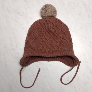 Toddler winter beanie with ear flaps